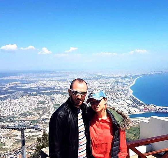 Ramil Quliyevi ukraynalı həyat yoldaşı belə təbrik etdi -   FOTOLAR