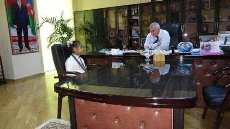 Çempion Səmra prezidentlə görüşdü -  FOTO-VİDEO