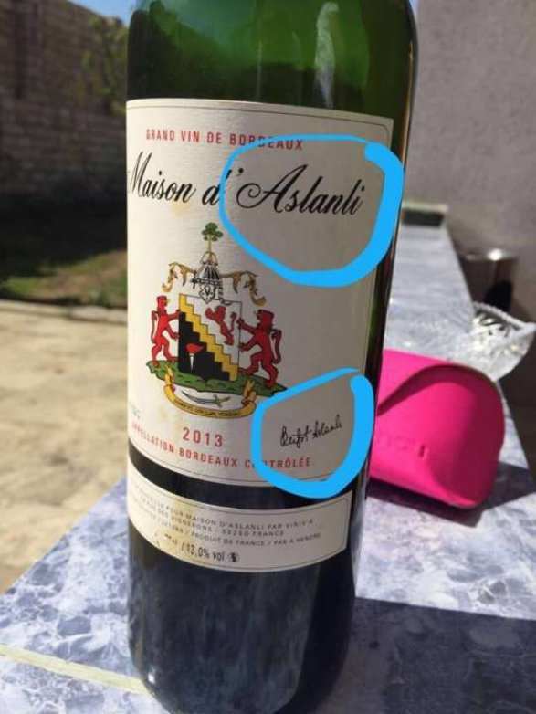 Azərbaycanlı məmur adına çaxır istehsal etdirdi -  FOTOLAR