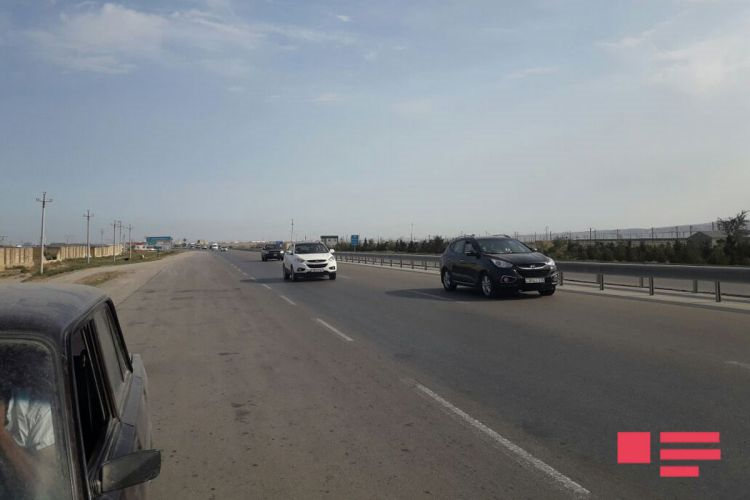 Bakı-Quba yolunda hərəkət qismən  BƏRPA OLUNDU - FOTO