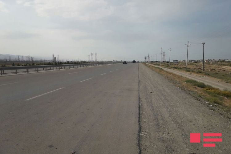 Bakı-Quba yolunda hərəkət qismən  BƏRPA OLUNDU - FOTO