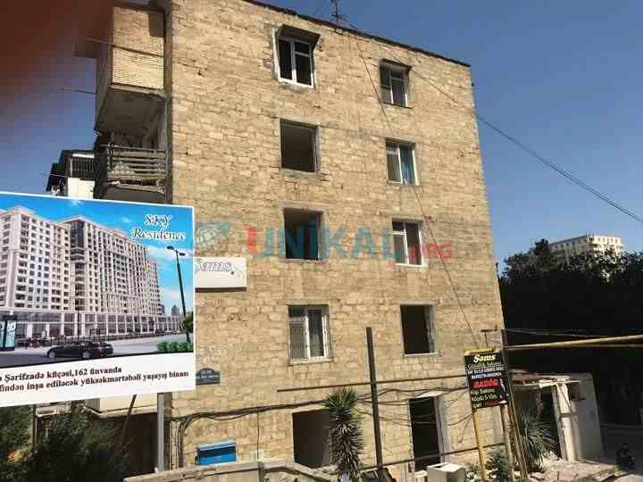 İnşaatçılar metrosunun kənarındakı 5 mərtəbələr belə sökülür - YAŞILLIQLAR MÜHASİRƏYƏ ALINDI (FOTO-VİDEO)
