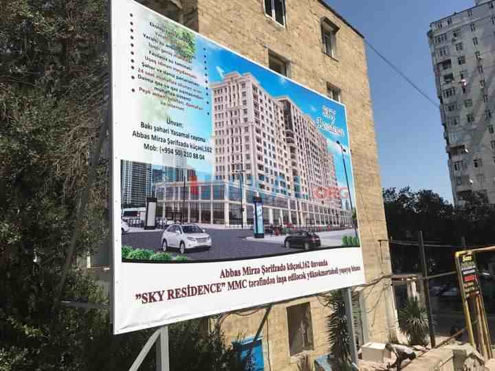 İnşaatçılar metrosunun kənarındakı 5 mərtəbələr belə sökülür - YAŞILLIQLAR MÜHASİRƏYƏ ALINDI (FOTO-VİDEO)