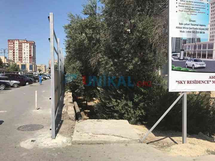İnşaatçılar metrosunun kənarındakı 5 mərtəbələr belə sökülür - YAŞILLIQLAR MÜHASİRƏYƏ ALINDI (FOTO-VİDEO)