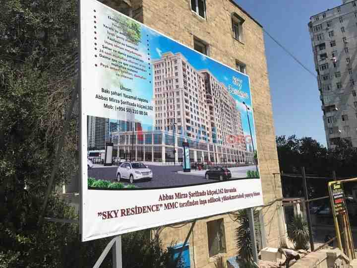 İnşaatçılar metrosunun kənarındakı 5 mərtəbələr belə sökülür - YAŞILLIQLAR MÜHASİRƏYƏ ALINDI (FOTO-VİDEO)