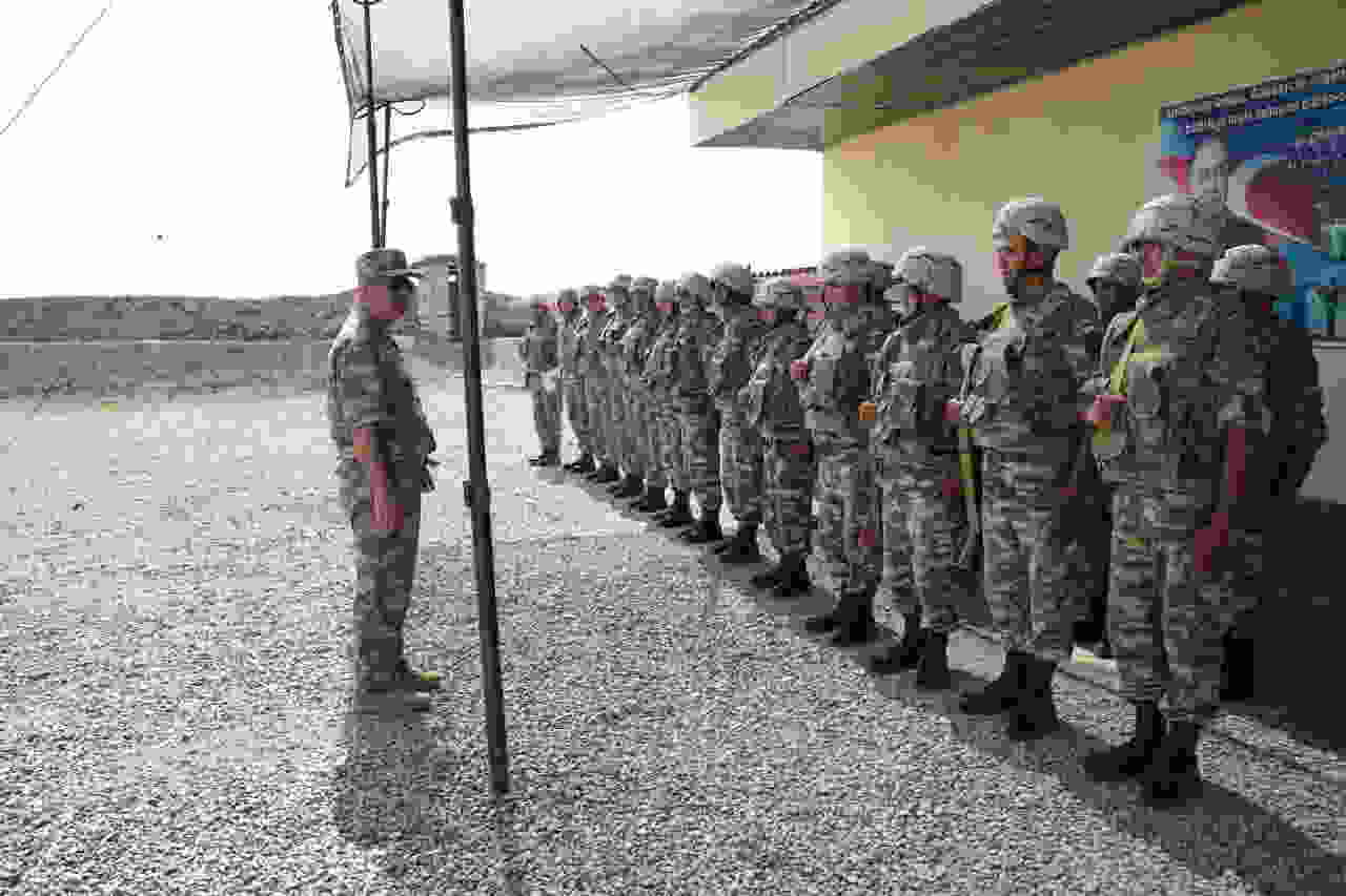 Zakir Həsənov ÖN CƏBHƏDƏ   döyüş hazırlığı səviyyəsini YOXLADI (FOTOLAR)