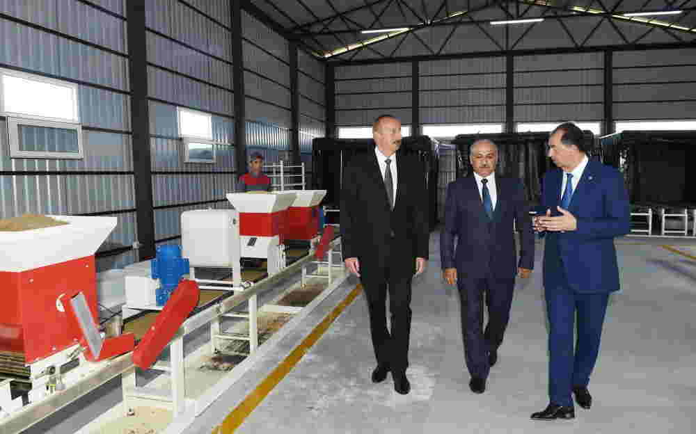 İlham Əliyev  Cənub-Aqro MMC-nin    AÇILIŞINDA - FOTOLAR