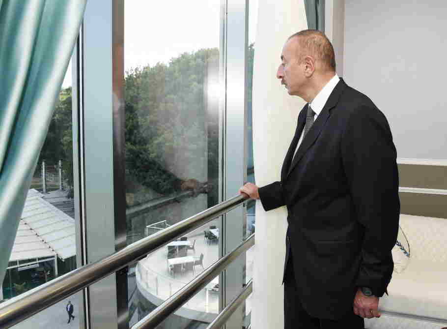 Xəzər Palace otel kompleksi istifadəyə verildi -   FOTOLAR