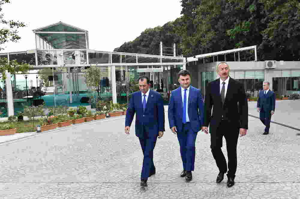 Xəzər Palace otel kompleksi istifadəyə verildi -   FOTOLAR