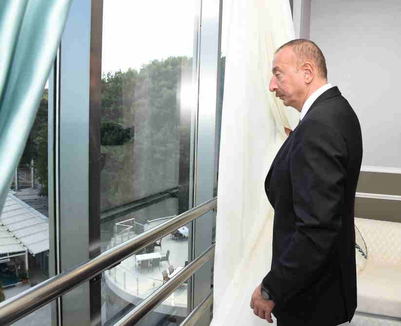 Xəzər Palace otel kompleksi istifadəyə verildi -   FOTOLAR