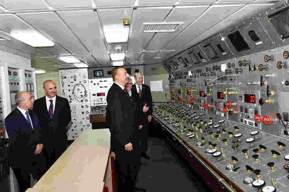 İlham Əliyev   Xankəndi gəmisində (FOTOLAR-YENİLƏNİB)