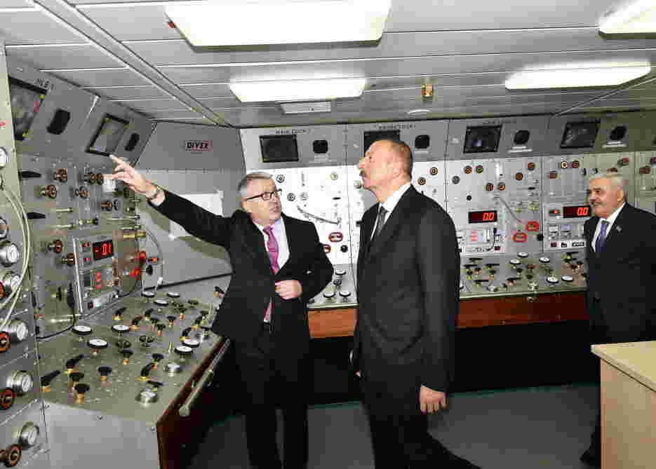 İlham Əliyev   Xankəndi gəmisində (FOTOLAR-YENİLƏNİB)