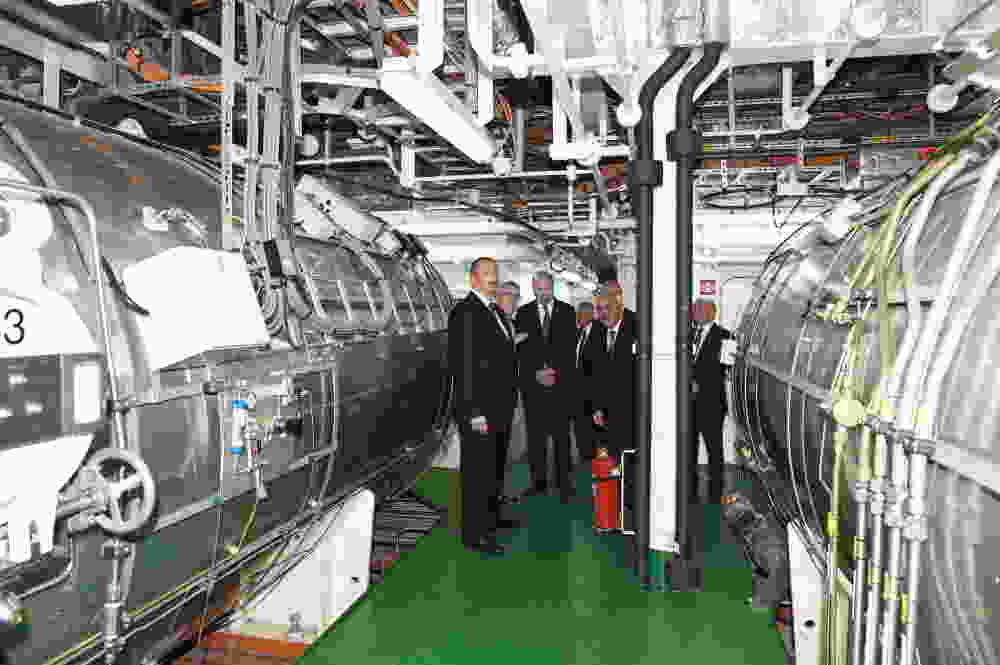 İlham Əliyev   Xankəndi gəmisində (FOTOLAR-YENİLƏNİB)