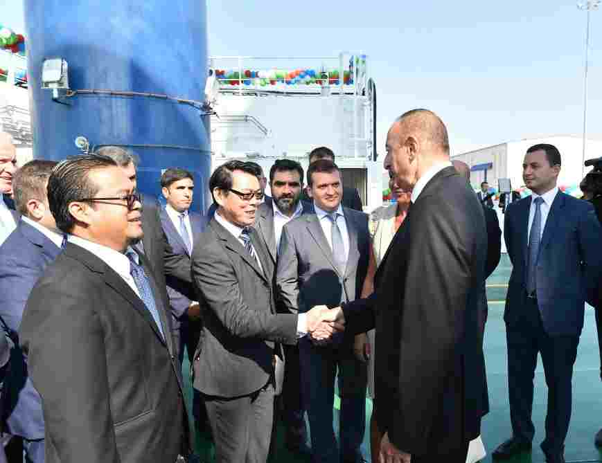 İlham Əliyev   Xankəndi gəmisində (FOTOLAR-YENİLƏNİB)