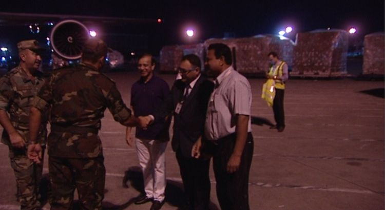 Müsəlmanlara göndərilən 100 ton humanitar yardım ünvana çatdı - VİDEO