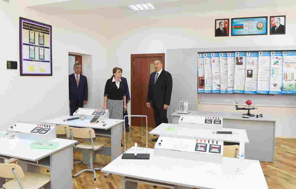 Hacıbala Abutalıbov Prezidentə   bu məktəbləri təqdim etdi (FOTOLAR-YENİLƏNİB)