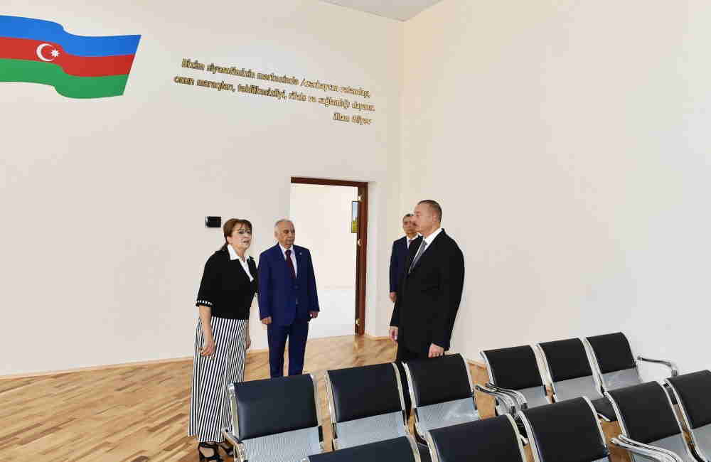 Hacıbala Abutalıbov Prezidentə   bu məktəbləri təqdim etdi (FOTOLAR-YENİLƏNİB)