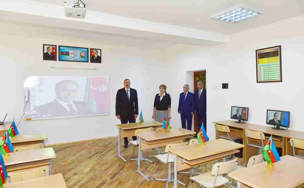 Hacıbala Abutalıbov Prezidentə   bu məktəbləri təqdim etdi (FOTOLAR-YENİLƏNİB)