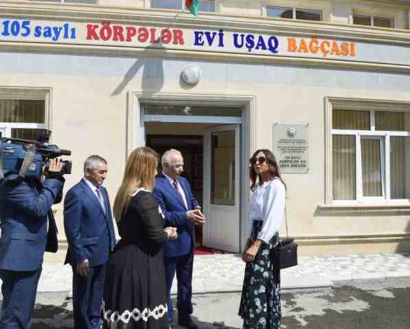 Mehriban Əliyeva körpələr evi-uşaq bağçasında -   FOTOLAR
