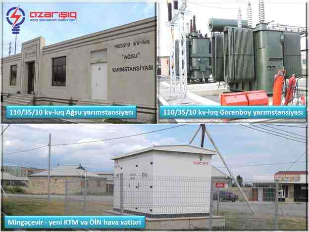 Azərişıq regionlarda yeni yarımstansiyalar tikir -  FOTO