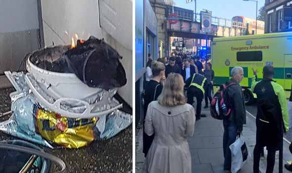 Metroda PARTLAYIŞ:    Sərnişinlər yandı - 2 (FOTO-VİDEO)