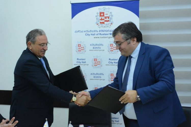Sumqayıt və Rustavi şəhərləri arasında əməkdaşlıq genişlənir - Memorandum İMZALANDI - FOTOLAR