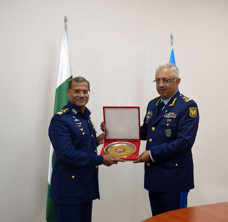 Pakistan hərbçiləri Bakıda - FOTO