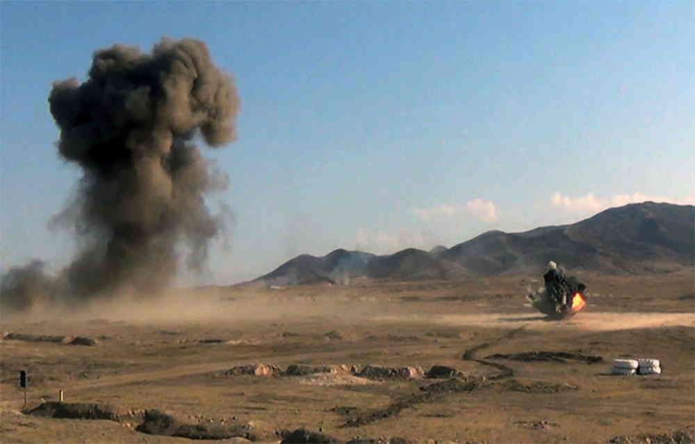 Azərbaycan raket atdı -   Nazir belə reaksiya verdi (FOTOLAR)