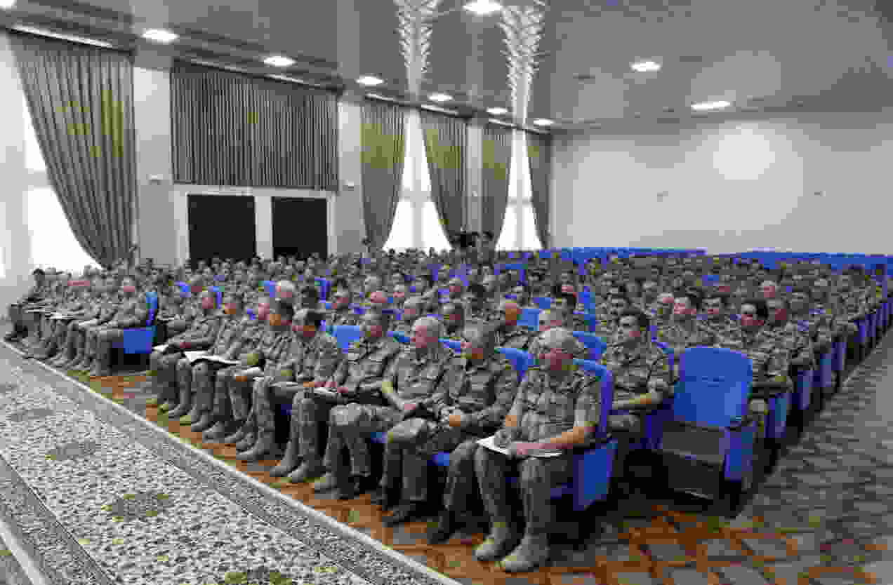 Zakir Həsənov komandirlərə   TAPŞIRIQ VERDİ - FOTOLAR