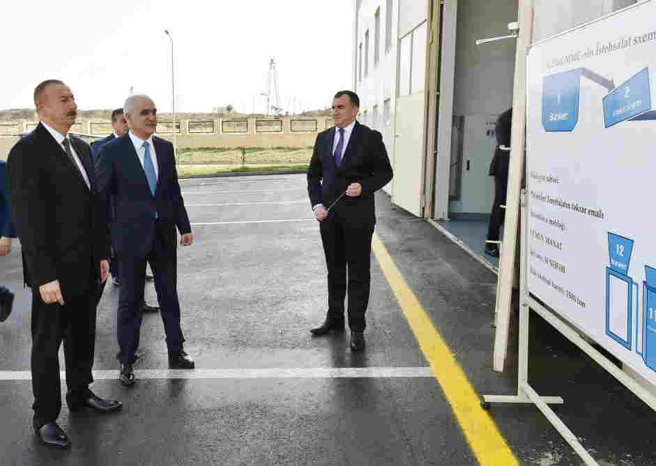 İlham Əliyev  AÇILIŞDA (FOTO)