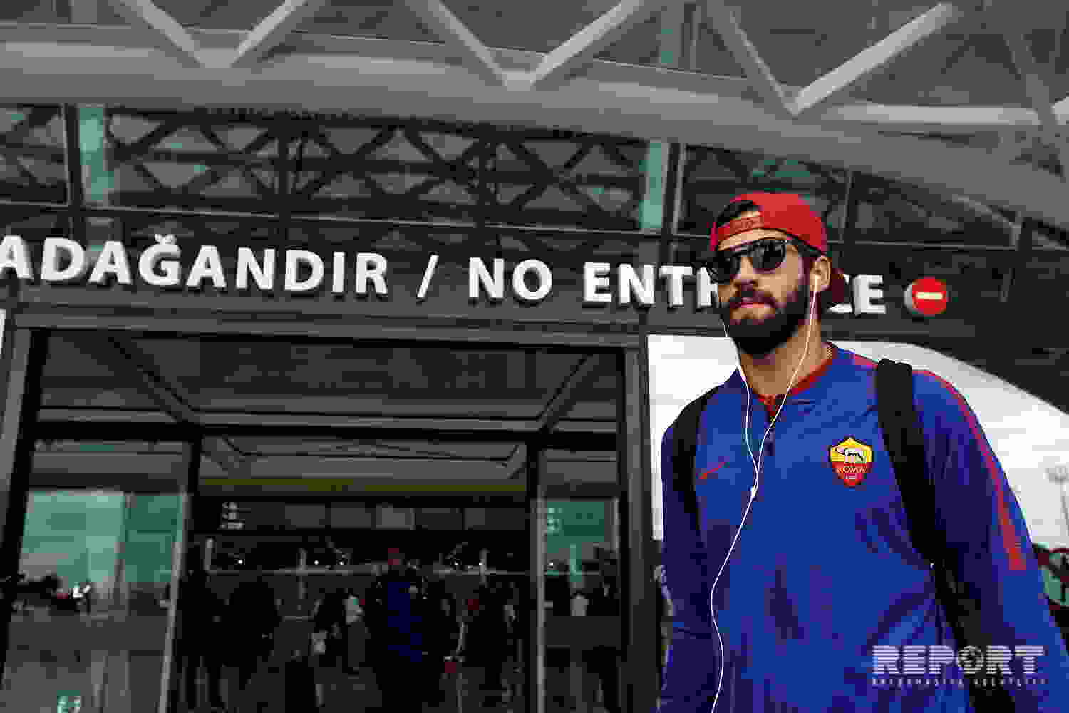 Roma klubu Bakıda -   FOTOLAR