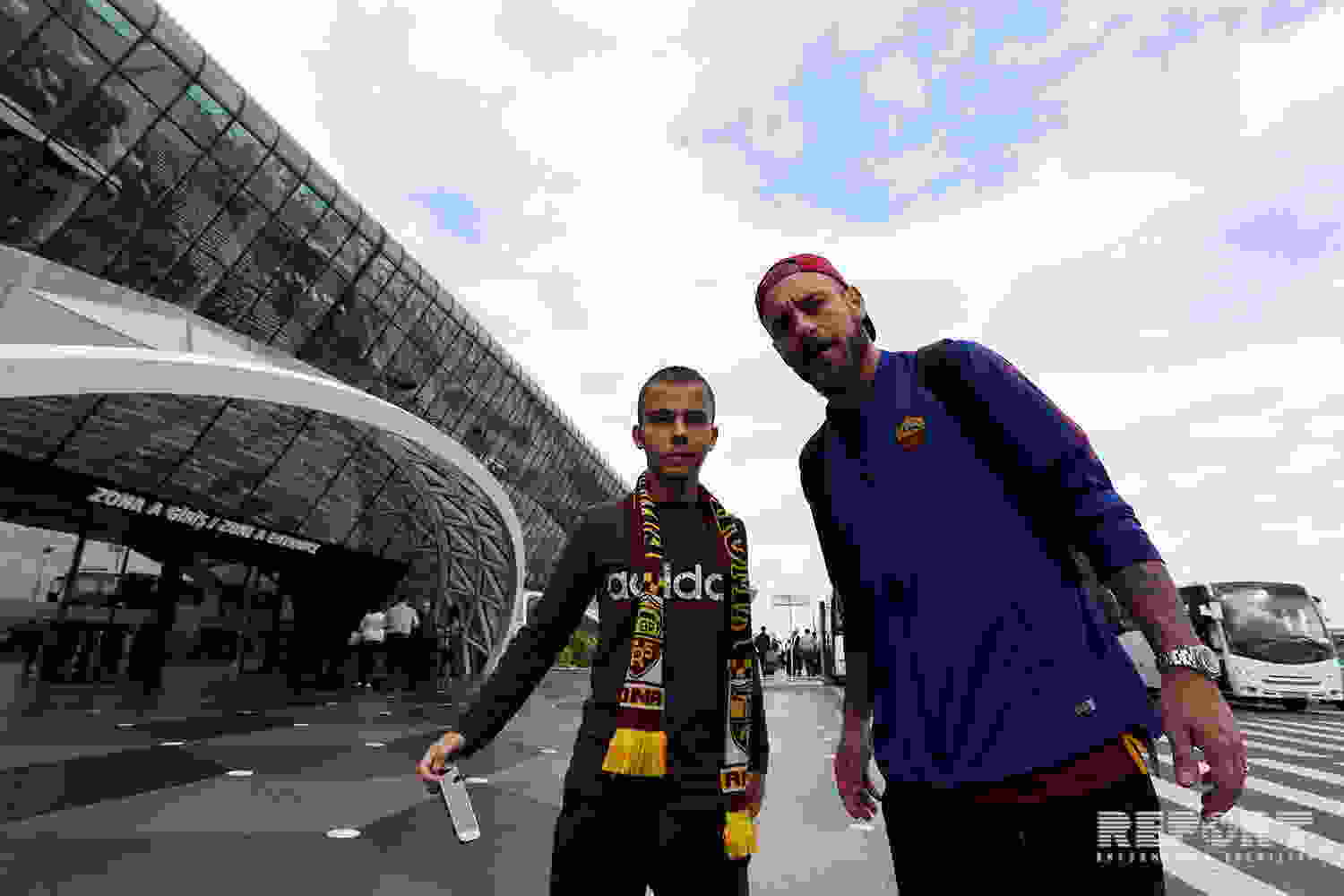 Roma klubu Bakıda -   FOTOLAR