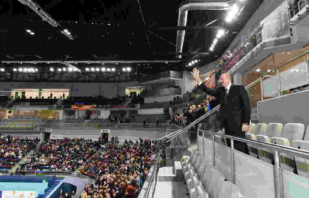 İlham Əliyev millimizin qələbəsinə belə sevindi - FOTO