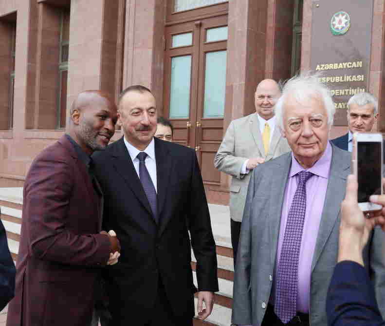 Prezident boksçuları   qəbul etdi (YENİLƏNİB)