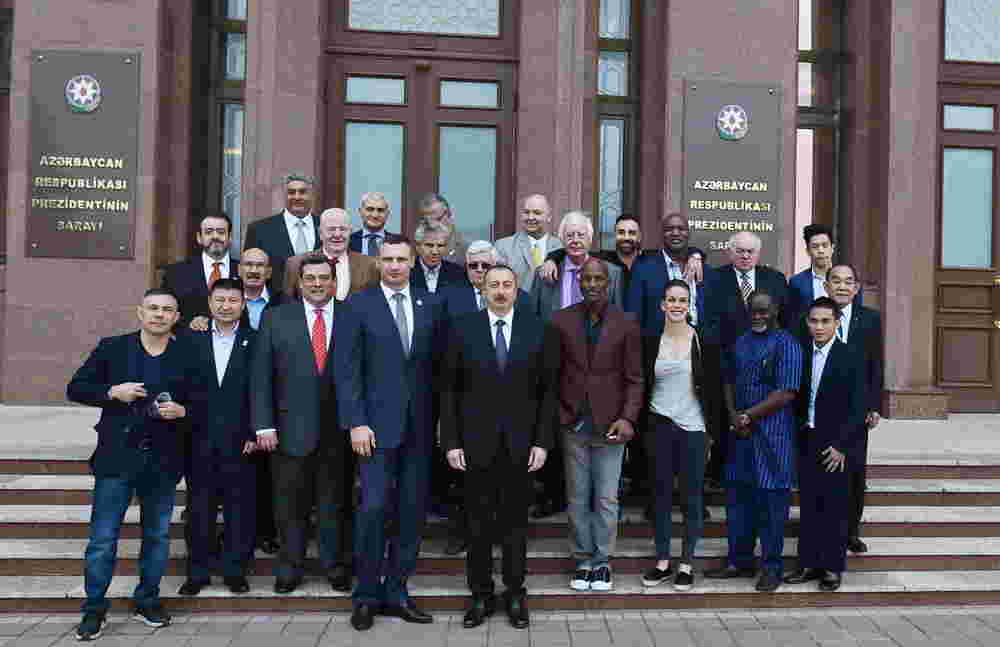 Prezident boksçuları   qəbul etdi (YENİLƏNİB)