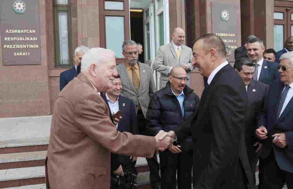 Prezident boksçuları   qəbul etdi (YENİLƏNİB)