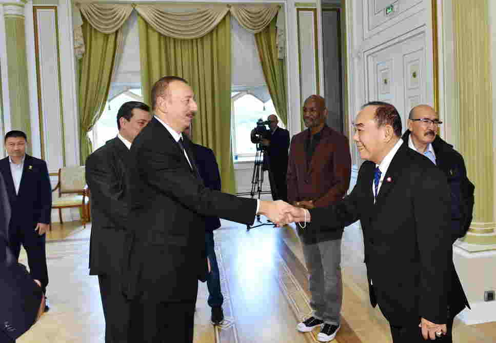 Prezident boksçuları   qəbul etdi (YENİLƏNİB)