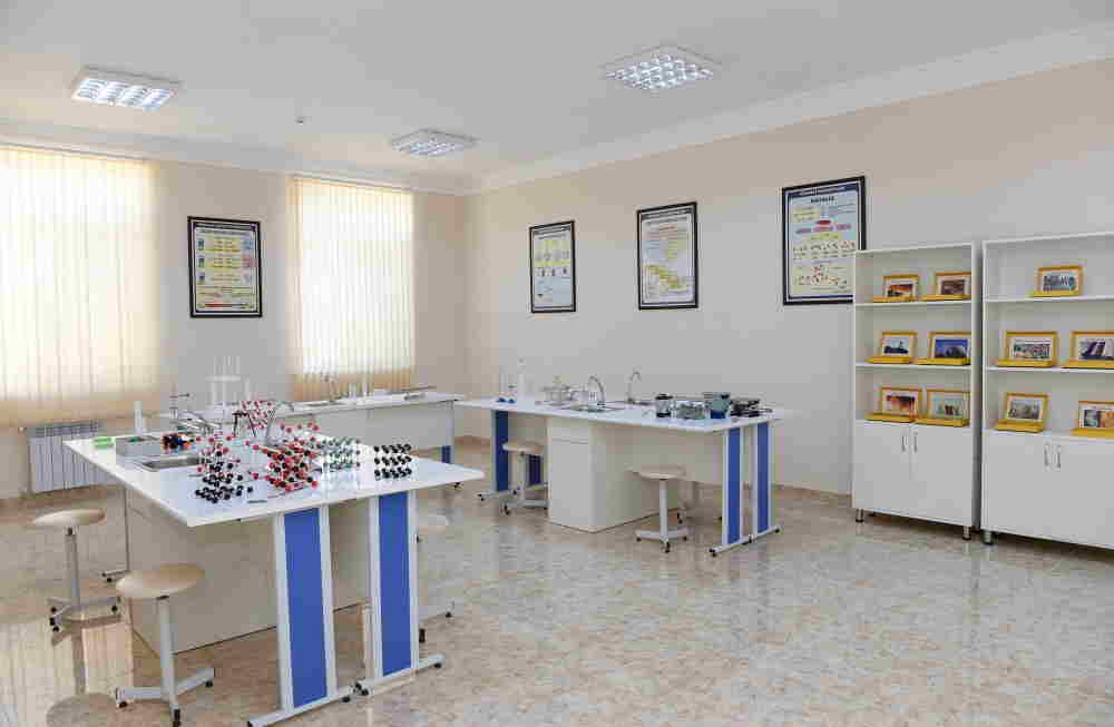 Birinci vitse-prezident Qubadlı rayon Xanlıq kənd orta məktəbində - FOTOLAR