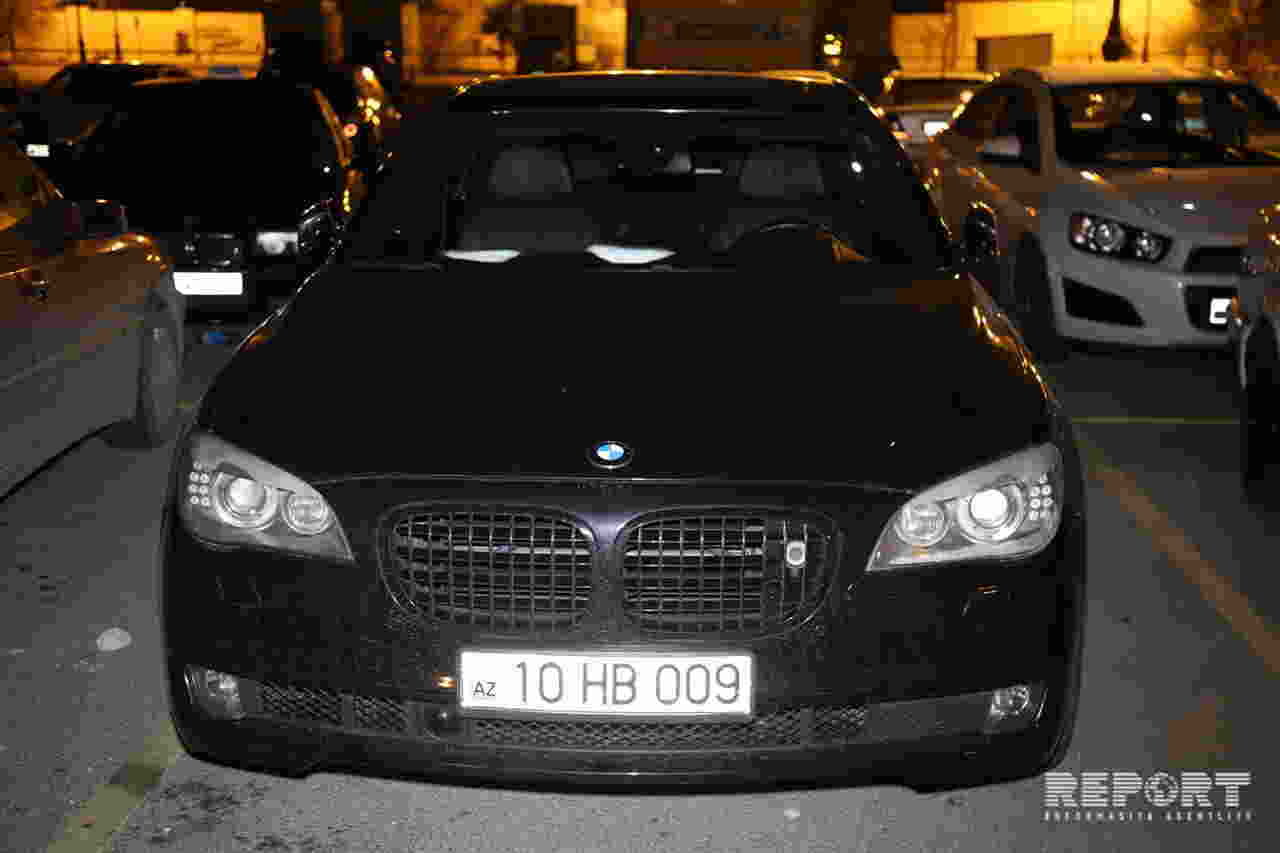 İsgəndər Cavadovun oğlu BMW ilə   avtoxuliqanlıq etdi - FOTOLAR