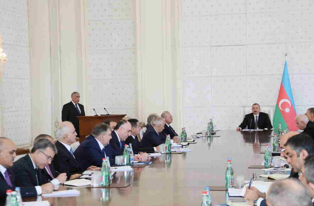 Prezident nazirləri TOPLADI -   Mikayıl Cabbarov hesabat verdi (YENİLƏNİB)