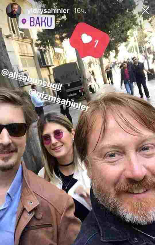 İçeridenin məşhur aktyoru   Bakıda - FOTOLAR