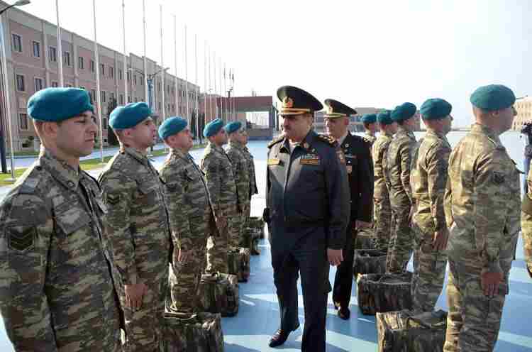 Hərbçilərimiz Əfqanıstana getdi - 50 nəfər - FOTOLAR