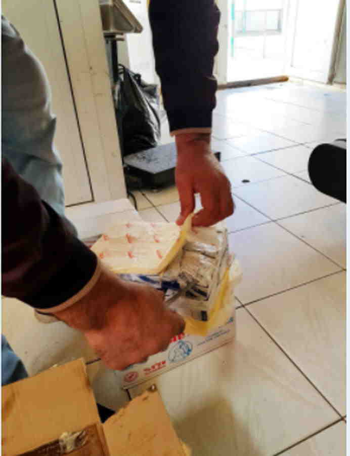 Yağ qutularından 126 ədəd siqaret çıxdı -   FOTOLAR