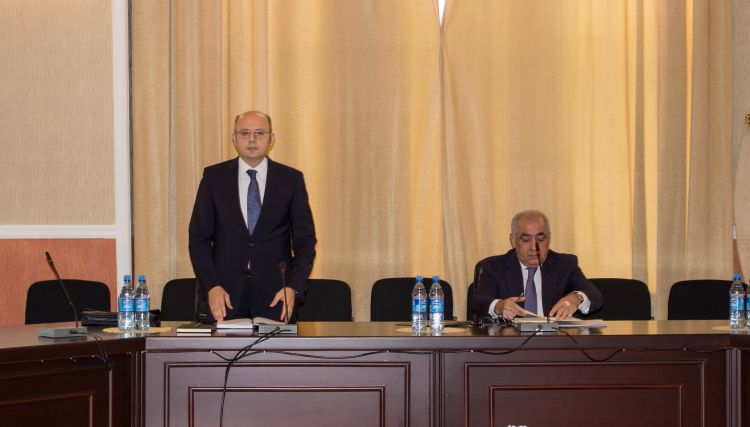 Yeni nazir   belə təqdim olundu (FOTOLAR)