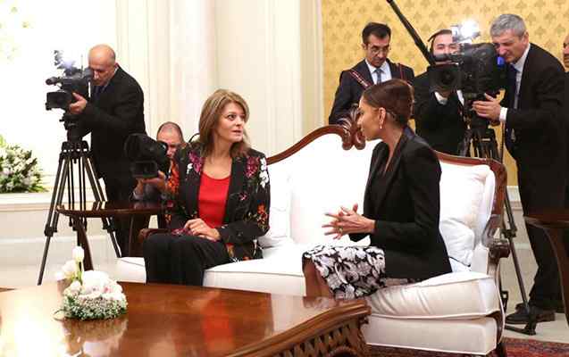 Bolqarıstan prezidenti və xanımı Bakıda -   FOTOLAR-YENİLƏNİB