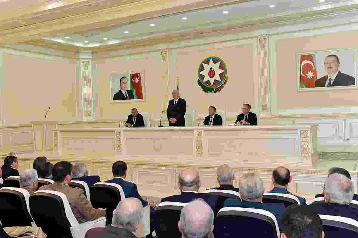 Sumqayıtda hesabat yığıncağı keçirilib -  FOTOLAR