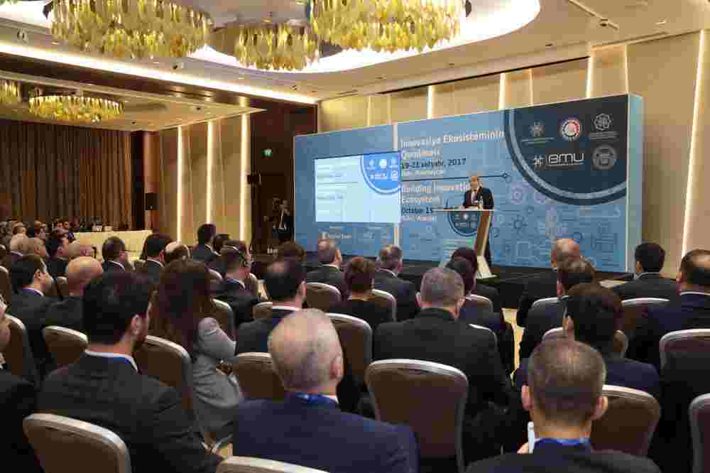 Leyla Əliyeva Mikayıl Cabbarovla seminarda -   FOTOLAR