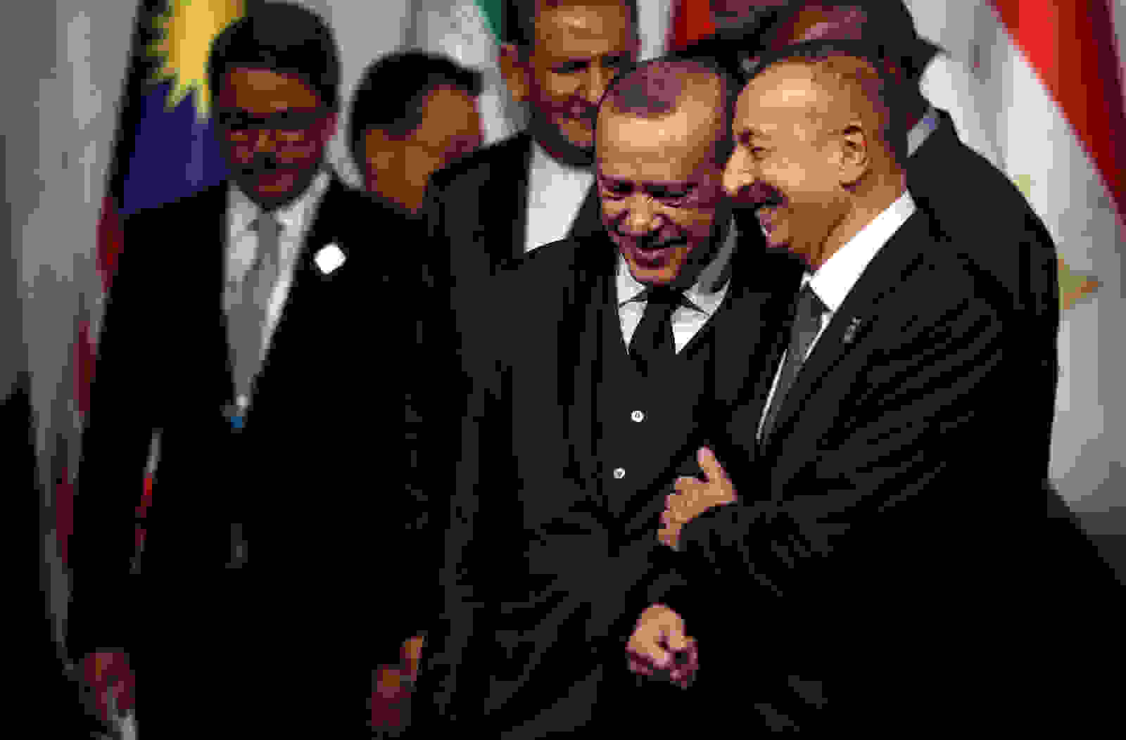 Prezidentlərin növbəti səmimi -  FOTOLARI