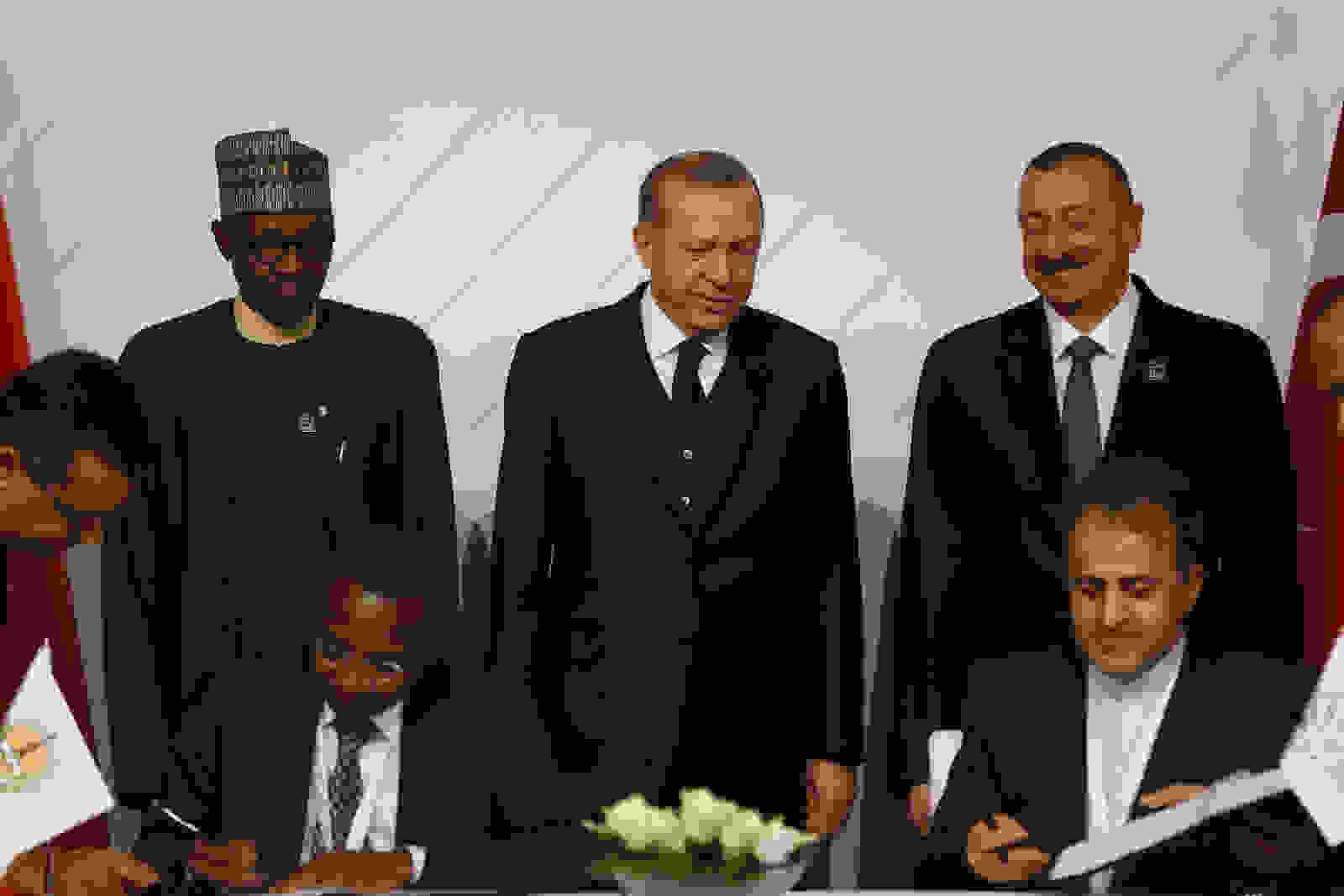 Prezidentlərin növbəti səmimi -  FOTOLARI