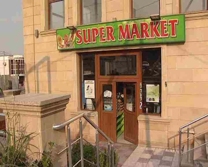 Marketdən oğurluq etmək istəyən keçmiş məhkum tutuldu -   FOTOLAR